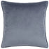 Lanzo Cut Velvet Piped Cushion Moonbeam